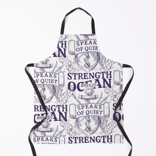 Item preview, Ocean Breeze Speaks Of Quiet Strength Anchor Courage Purple designed and sold by SplashTastic.