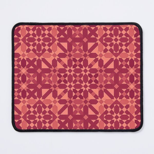 Item preview, Red Clay Decoration – Islamic Geometric Pattern designed and sold by Tarjiart.