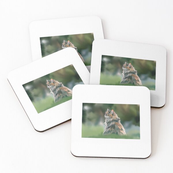Item preview, Three coloured furry cat designed and sold by Artelily.