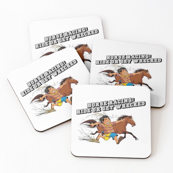 Item preview, Horse Racing: Ride or Get Wrecked designed and sold by PrintableHaven.