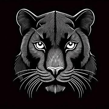Artwork thumbnail, Panther - Raloel  by Raloel Art