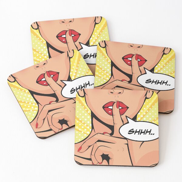 Item preview, Shhh Pop Art designed and sold by Hixon House.