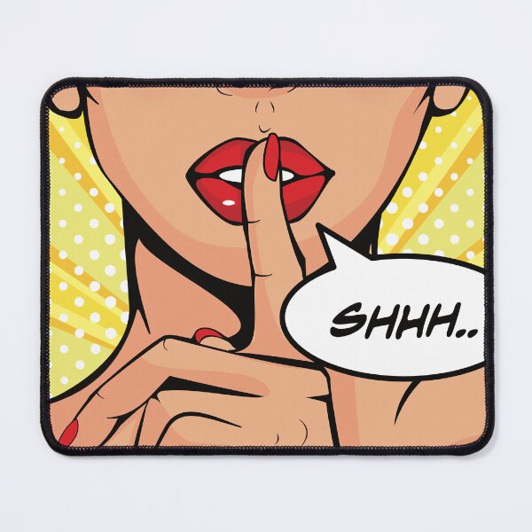 Item preview, Shhh Pop Art designed and sold by Hixon House.
