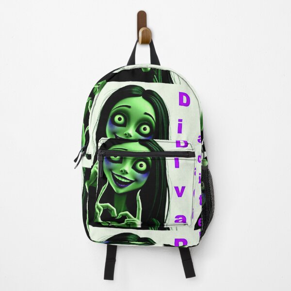 Item preview, Deadite Diva – Dark Goth Mix | T-Shirt Art Print designed and sold by Earth Nature Creations.
