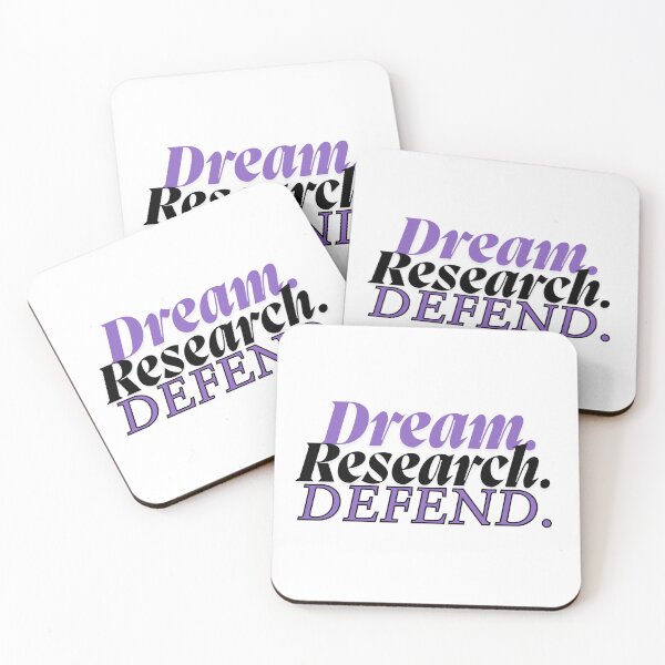 Item preview, Dream. Research. Defend. designed and sold by Digital Teaching 101.