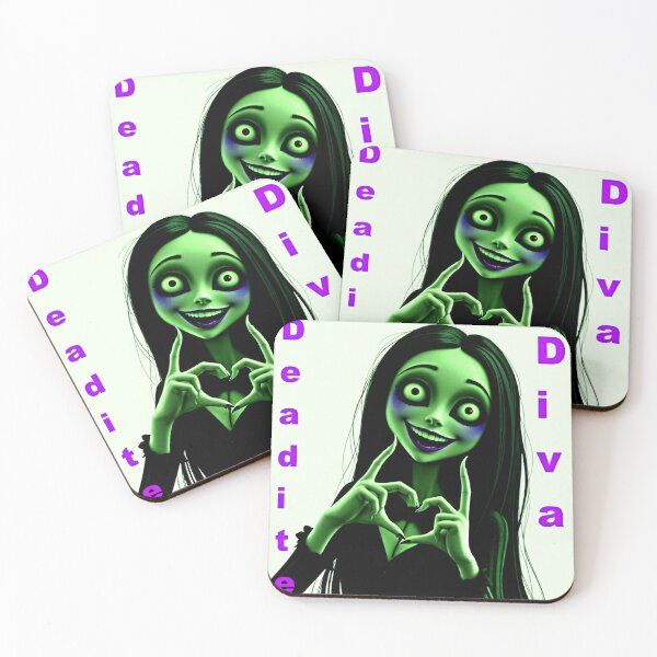 Item preview, Deadite Diva –  Dark Goth Mix | T-Shirt Art Print designed and sold by Earth Nature Creations.