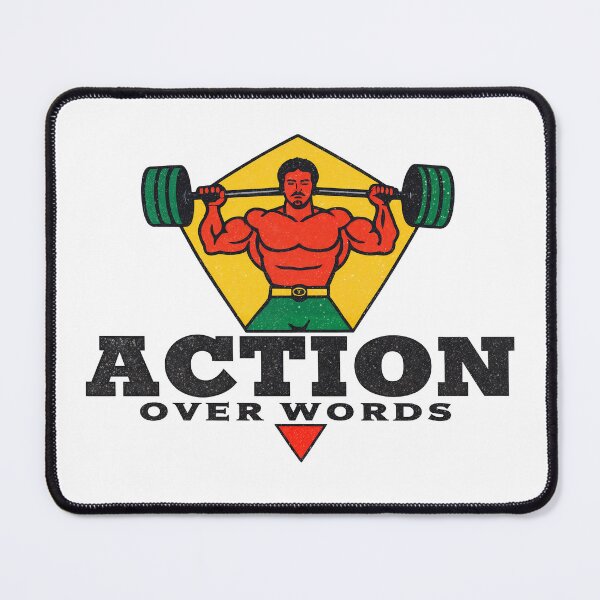 Item preview, Action Over Words designed and sold by NickTaroDesign.