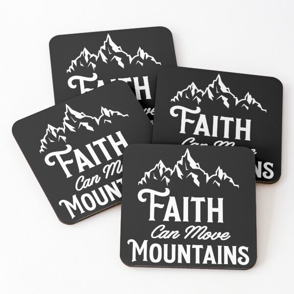 Item preview, Faith Moves Mountains Peak designed and sold by DarylWelsh2024.
