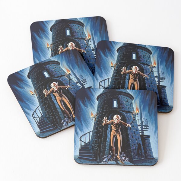 Item preview, Nosferatu the Vampire vintage style halloween illustration designed and sold by Vintage Designs +.