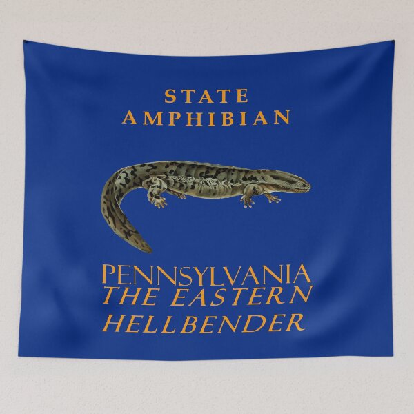 Item preview, Pennsylvania Territory Amphibian The Eastern hellbender designed and sold by taiche.