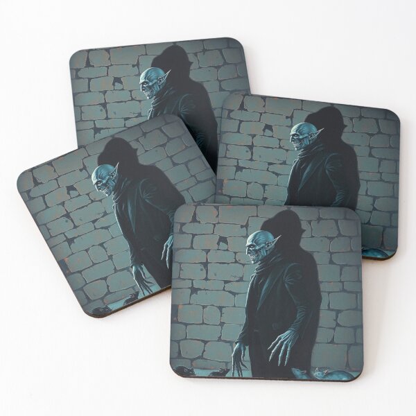 Item preview, Nosferatu lord of rats  the evil Vampire conceptual illustration Halloween art designed and sold by Vintage Designs +.