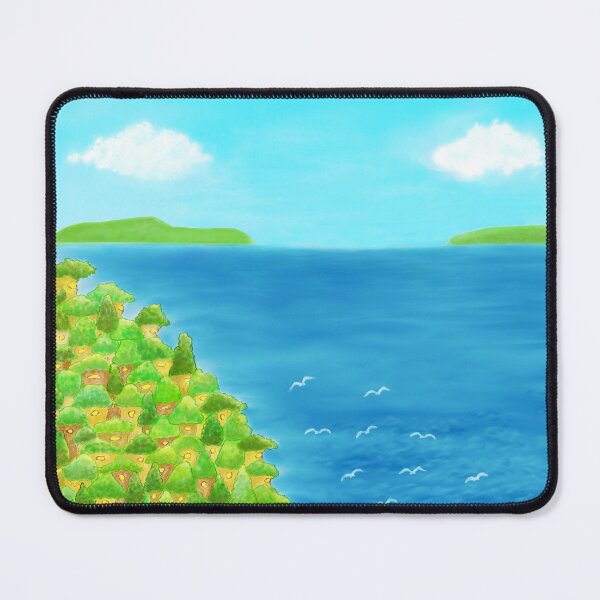Item preview, Seaside tree village - sustainable lifestyle designed and sold by greenPQBstudio.