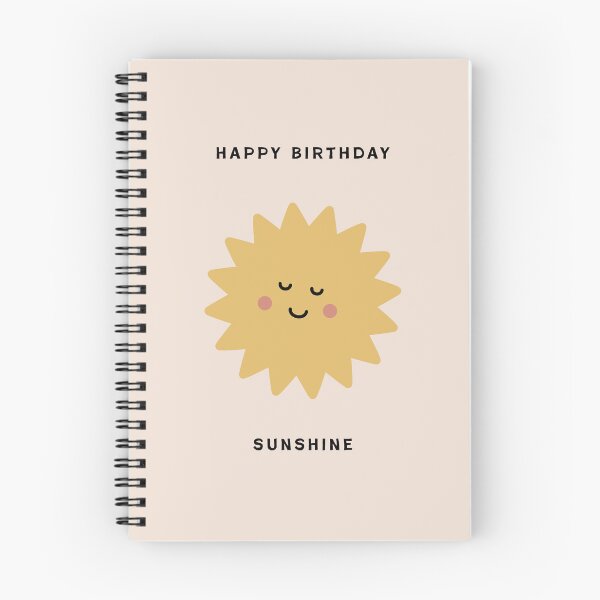 Item preview, Happy Birthday Sunshine Card designed and sold by mintandmabel.
