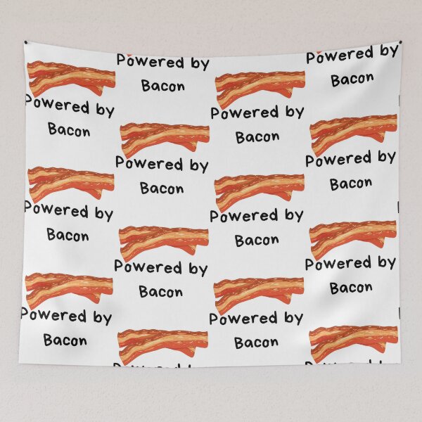 Item preview, Powered by Bacon designed and sold by VasInd.