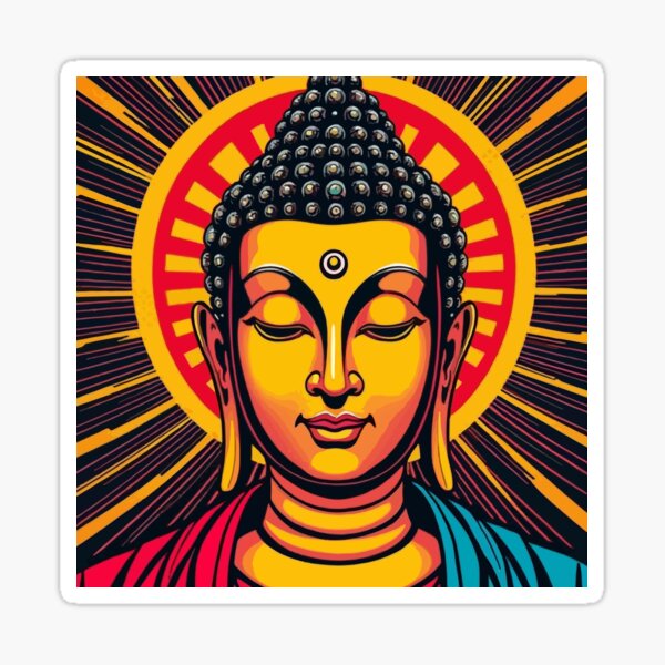 Item preview, Buddha T-Shirt – Zen, Mindfulness & Spirituality Design designed and sold by Mad Factory Designs.