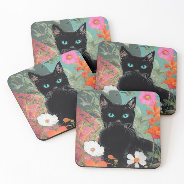 Item preview, Black cat paint designed and sold by Filotecnia.
