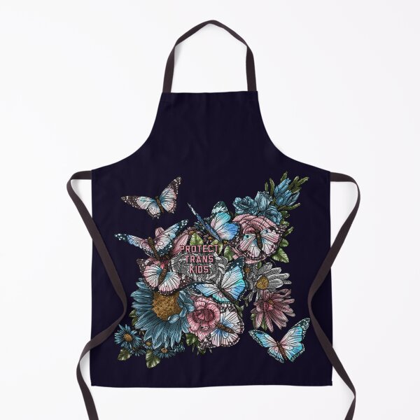 Item preview, Protect Trans Kids Butterflies and Flowers designed and sold by Art by Veya.