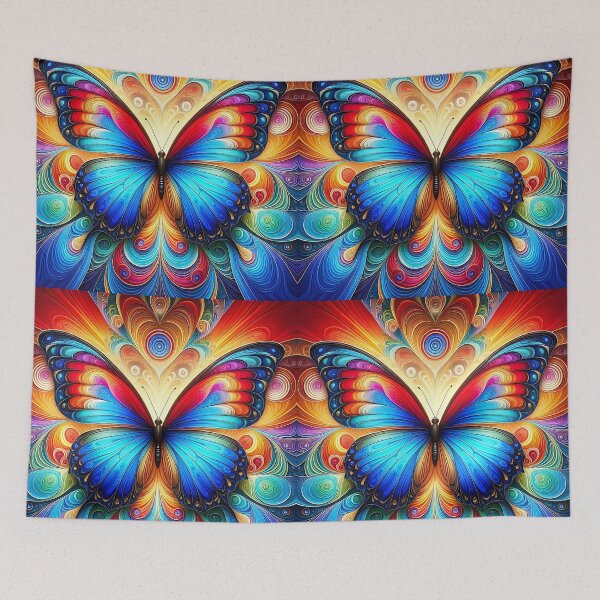 Item preview, Colourful Abstract Butterfly designed and sold by Intriguing Designs.