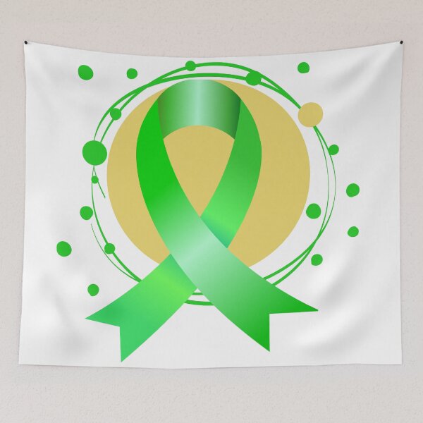 Item preview, The green ribbon  designed and sold by Mind Empowerment Designs.