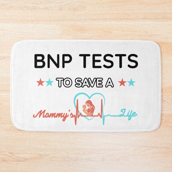 Item preview, BNP Testing To Save A Mommy's Life,quote saying Heart Health Awareness Shirt,Medical Support gift for Moms,mothers,dady,hospital  designed and sold by ANTHAR.