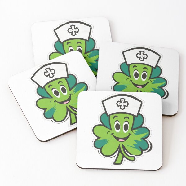 Item preview,  Spring Clover Nurse green Cheerful,Bloom Boom,Spring,floral designed and sold by Expressions-Sel.