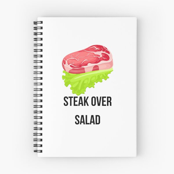 Item preview, Steak over Salad designed and sold by VasInd.