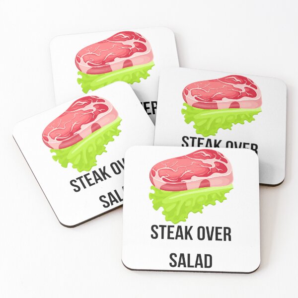 Item preview, Steak over Salad designed and sold by VasInd.