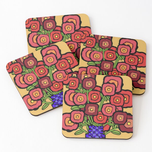 Item preview, Floodle POPPY bunch designed and sold by bekki smith.