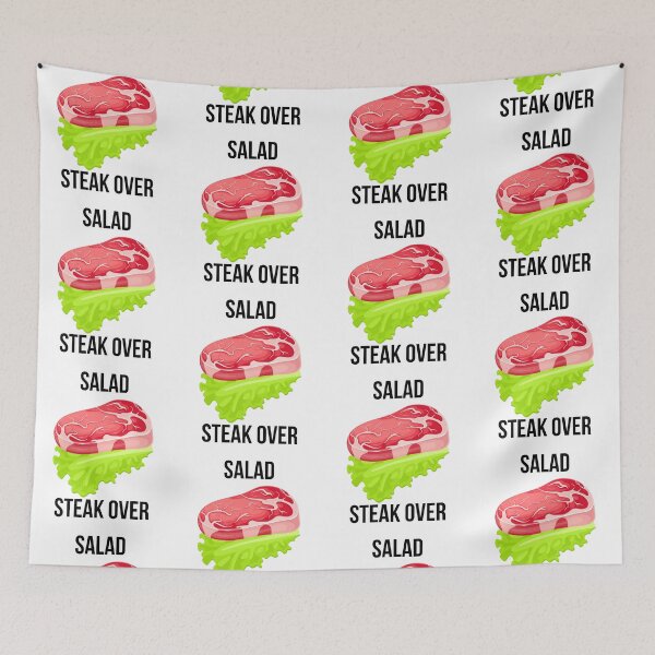 Item preview, Steak over Salad designed and sold by VasInd.