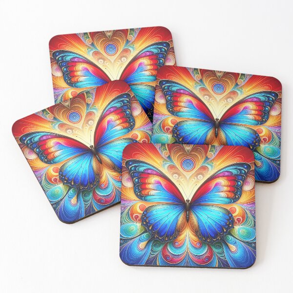 Item preview, Colourful Abstract Butterfly designed and sold by Intriguing Designs.