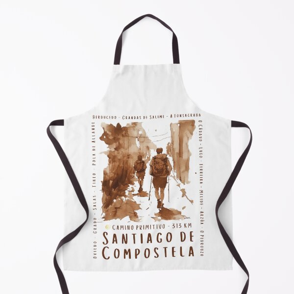 Item preview, Camino Primitivo - Camino de Santiago designed and sold by Sketch-Shack.