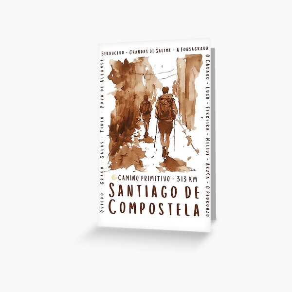 Artikel-Vorschau von Camino Primitivo – Jakobsweg, designt und verkauft von Sketch-Shack.