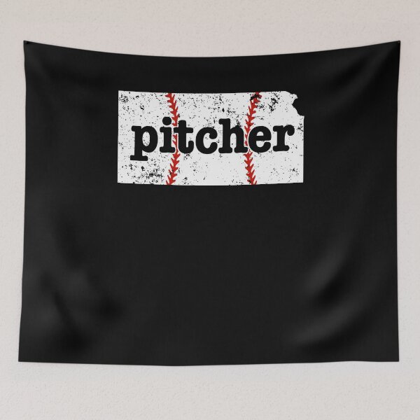 Aperçu de l'œuvre Maillot d'entraînement Pitchers Baseball Kansas créée et vendue par shoppzee.