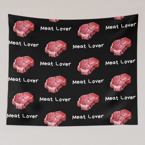 Item preview, Meat Lover - white designed and sold by VasInd.