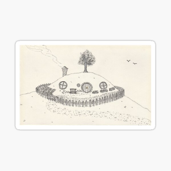 Item preview, Bag-End, The Shire hobbit hole designed and sold by clawnik.