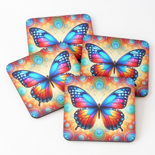 Item preview, Colourful Abstract Butterfly designed and sold by Intriguing Designs.