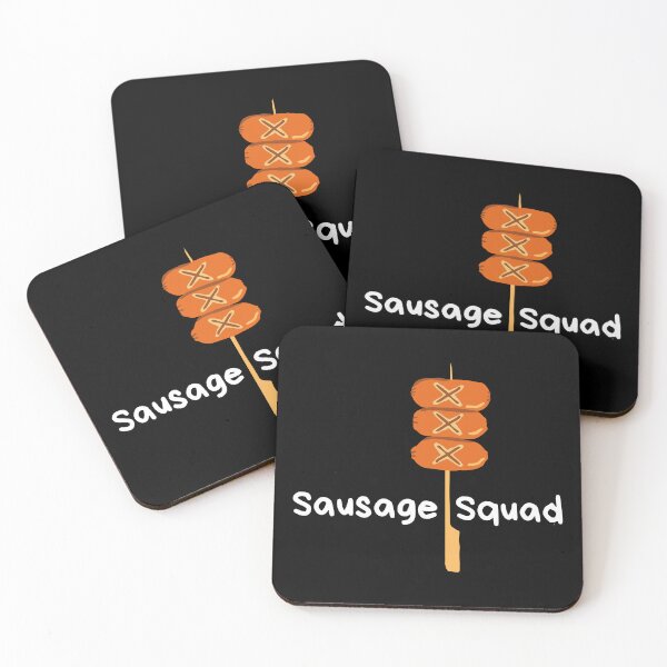 Item preview, Sausage Squad - white designed and sold by VasInd.