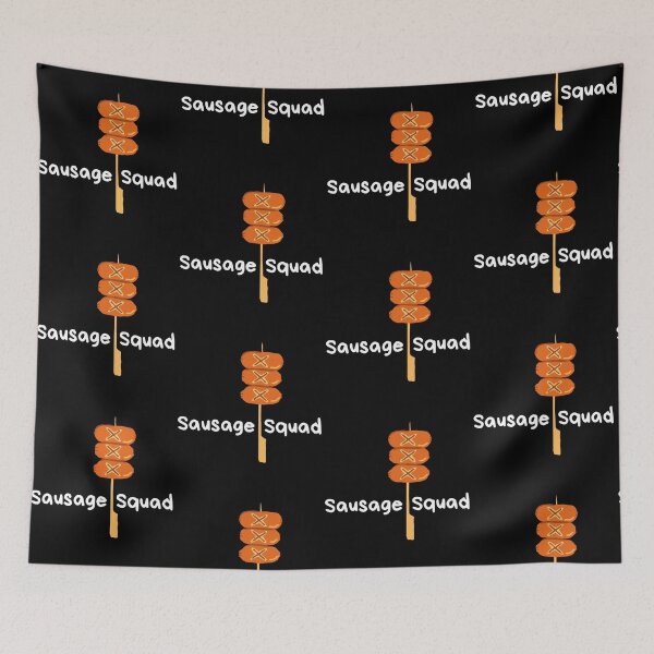 Item preview, Sausage Squad - white designed and sold by VasInd.