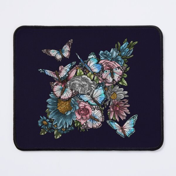 Item preview, Trans Butterflies and Flowers designed and sold by Art by Veya.