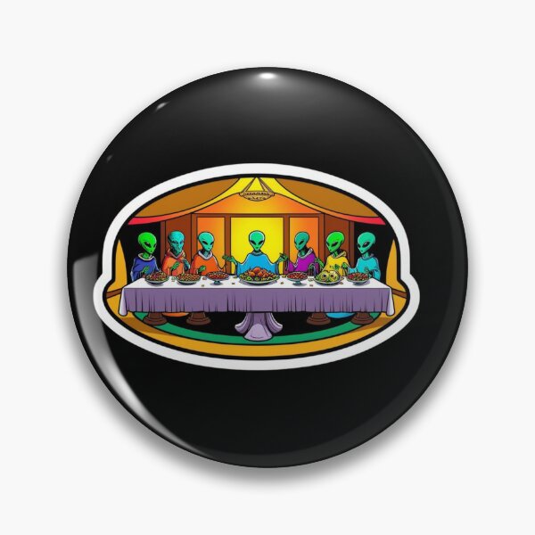Item preview, The Last Supper... But  Alien!  designed and sold by AuraTides.