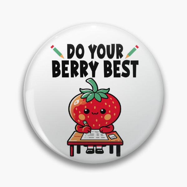 Item preview, Do Your Berry Best Cute Strawberry Teacher Testing designed and sold by Colorfulman.