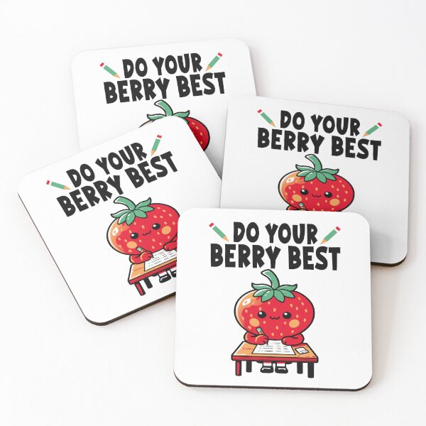 Item preview, Do Your Berry Best Cute Strawberry Teacher Testing designed and sold by Colorfulman.