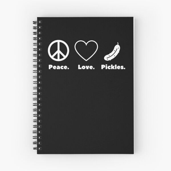 Item preview, Peace. Love. Pickles. funny pickle lover pickling joke designed and sold by snowry.