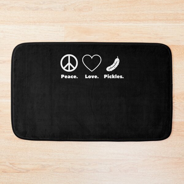 Item preview, Peace. Love. Pickles. funny pickle lover pickling joke designed and sold by snowry.