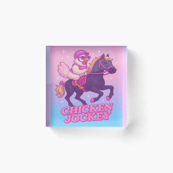 Item preview, Chicken Jockey (barbie core) designed and sold by Neolucent.