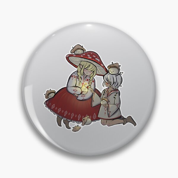Item preview, Anneli and Hugo with Mushies - Weeny Wise Game Art designed and sold by SkyDenGames.
