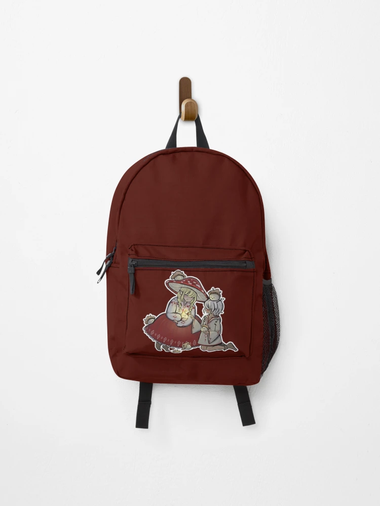 Anneli and Hugo with Mushies - Weeny Wise Game Art Backpack