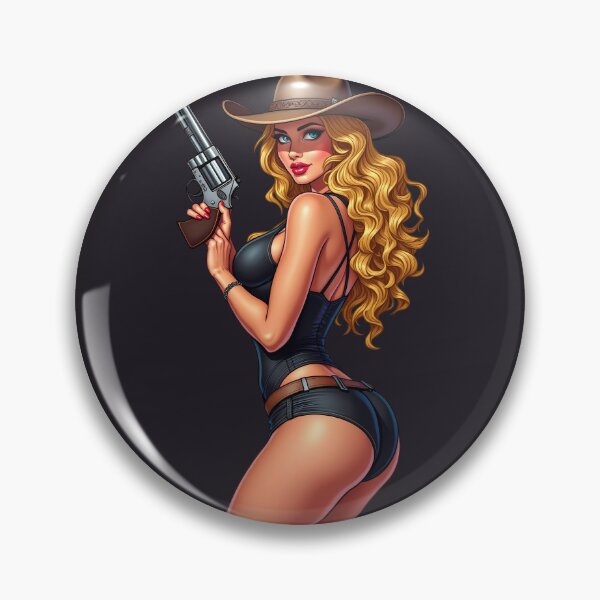 Item preview, Hot blonde cowgirl designed and sold by HolaJosephina.