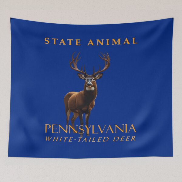 Item preview, Pennsylvania Territory Animal The Whitetail Deer designed and sold by taiche.