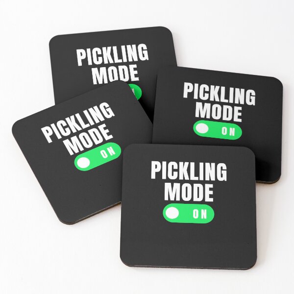 Item preview, Pickling mode on. funny pickle lover pickling humor joke designed and sold by snowry.